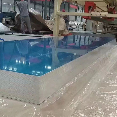 Пакет паллета серебряной алюминиевой толщины рифленого листа 0.1-200mm деревянный